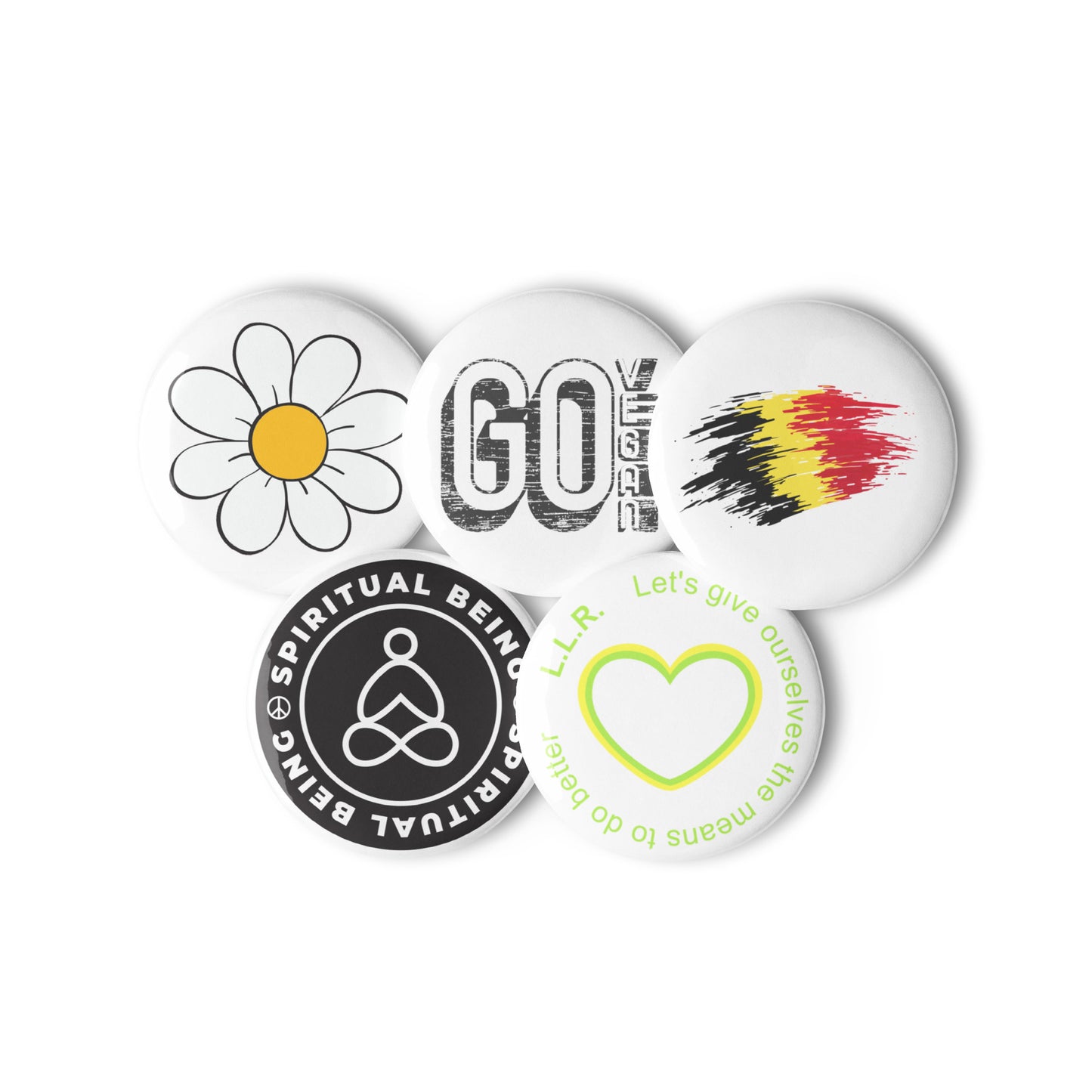 ODESIA - conjunto de botões de pins - GRANDE