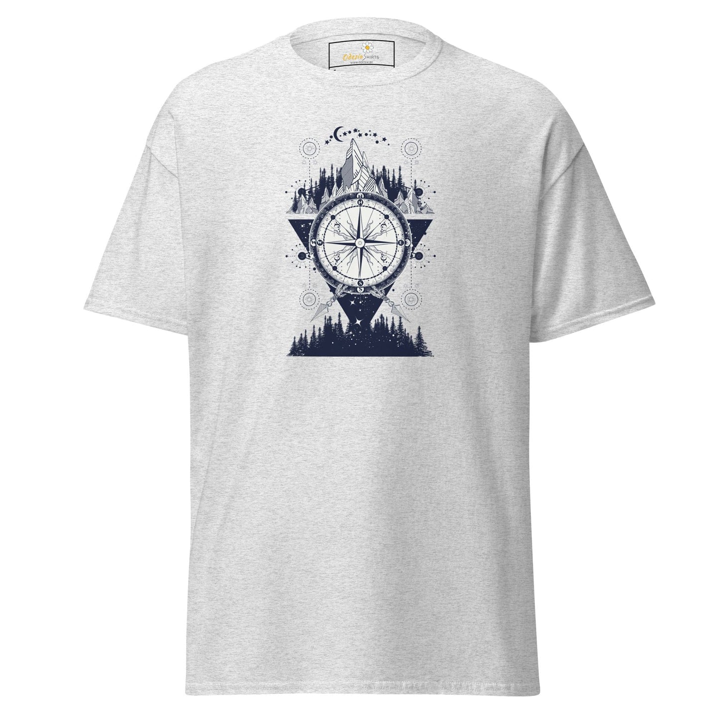 Unisex classic t-shirt - MYSTIC DIRECTIONS - REGULAR - Ash / S