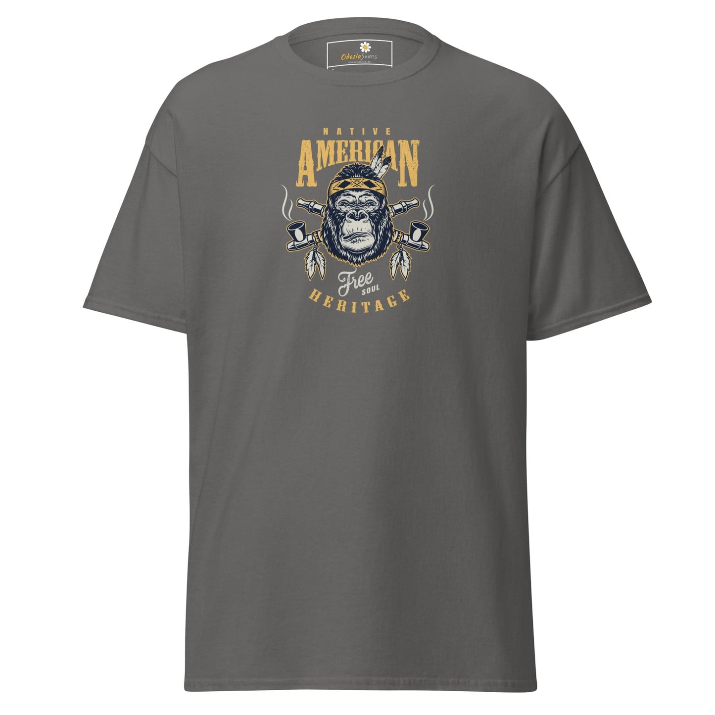 Art T-shirt Design Tee • Man / Woman • [s-xl] - Charcoal / s