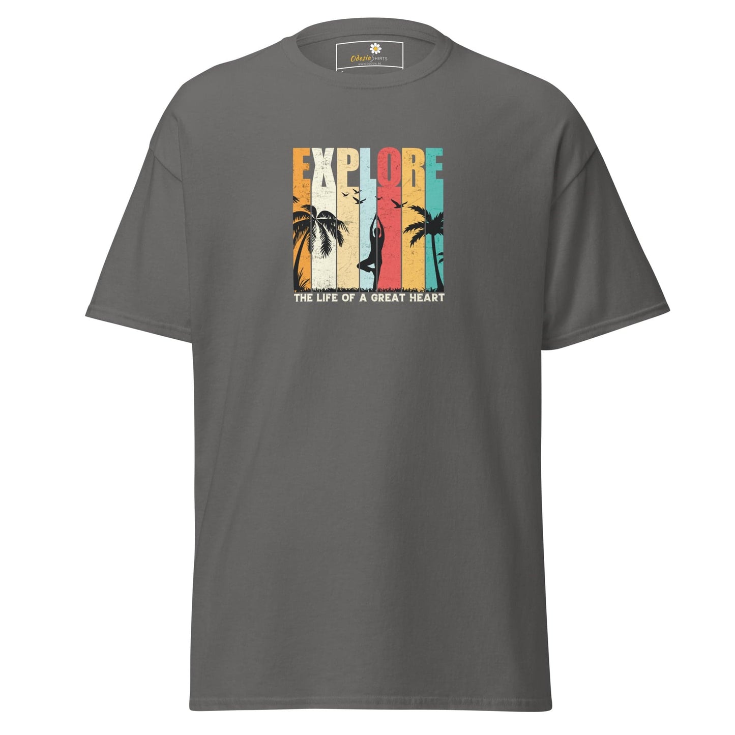 Art T-shirt Design Tee • Man / Woman • [s-xl] - Charcoal / s