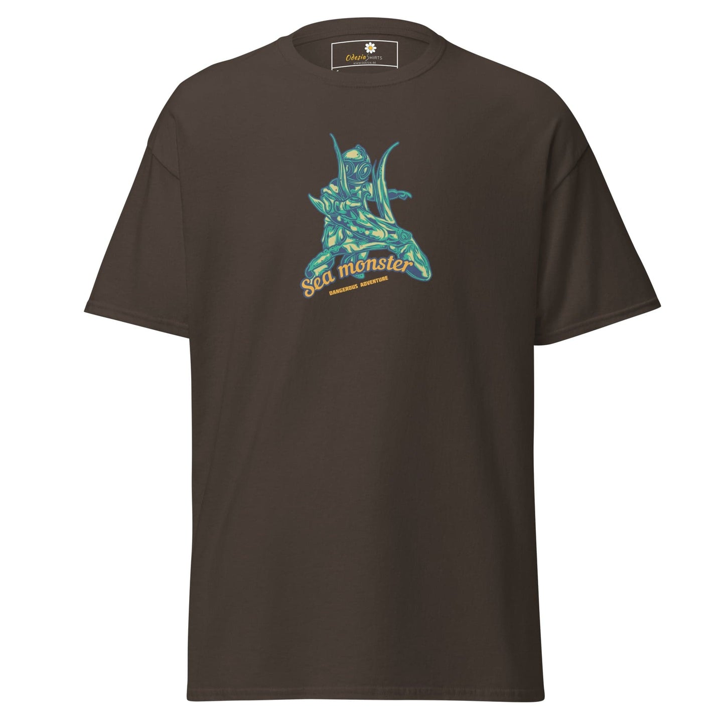 Art T-shirt Design Tee • Man / Woman • [s-xl] - Dark Chocolate / s