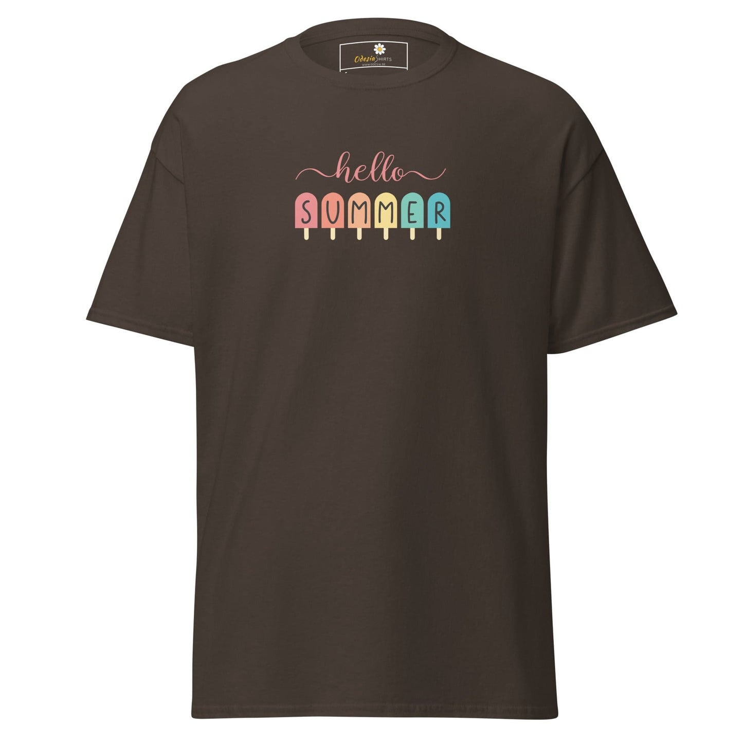 Art T-shirt Design Tee • Man / Woman • [s-xl] - Dark Chocolate / s
