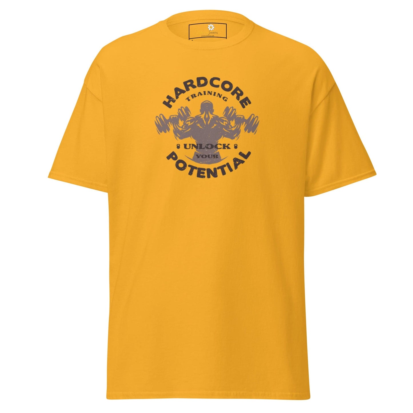 Art T-shirt Design Tee • Man / Woman • [s-xl] - Gold / s
