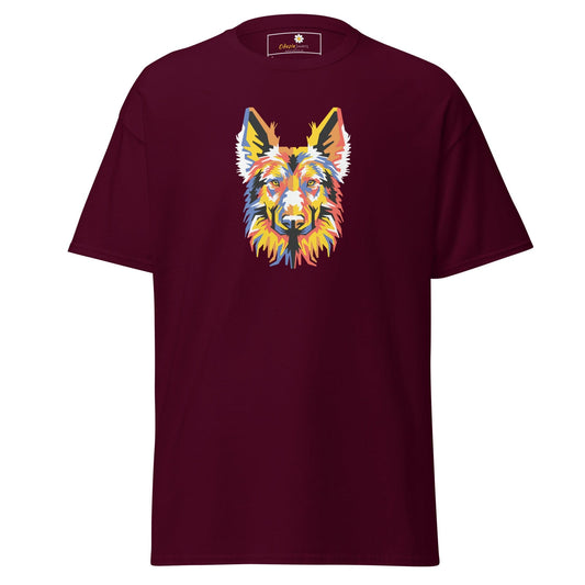 Art T-shirt Design Tee • Man / Woman • [s-xl] - Maroon / s