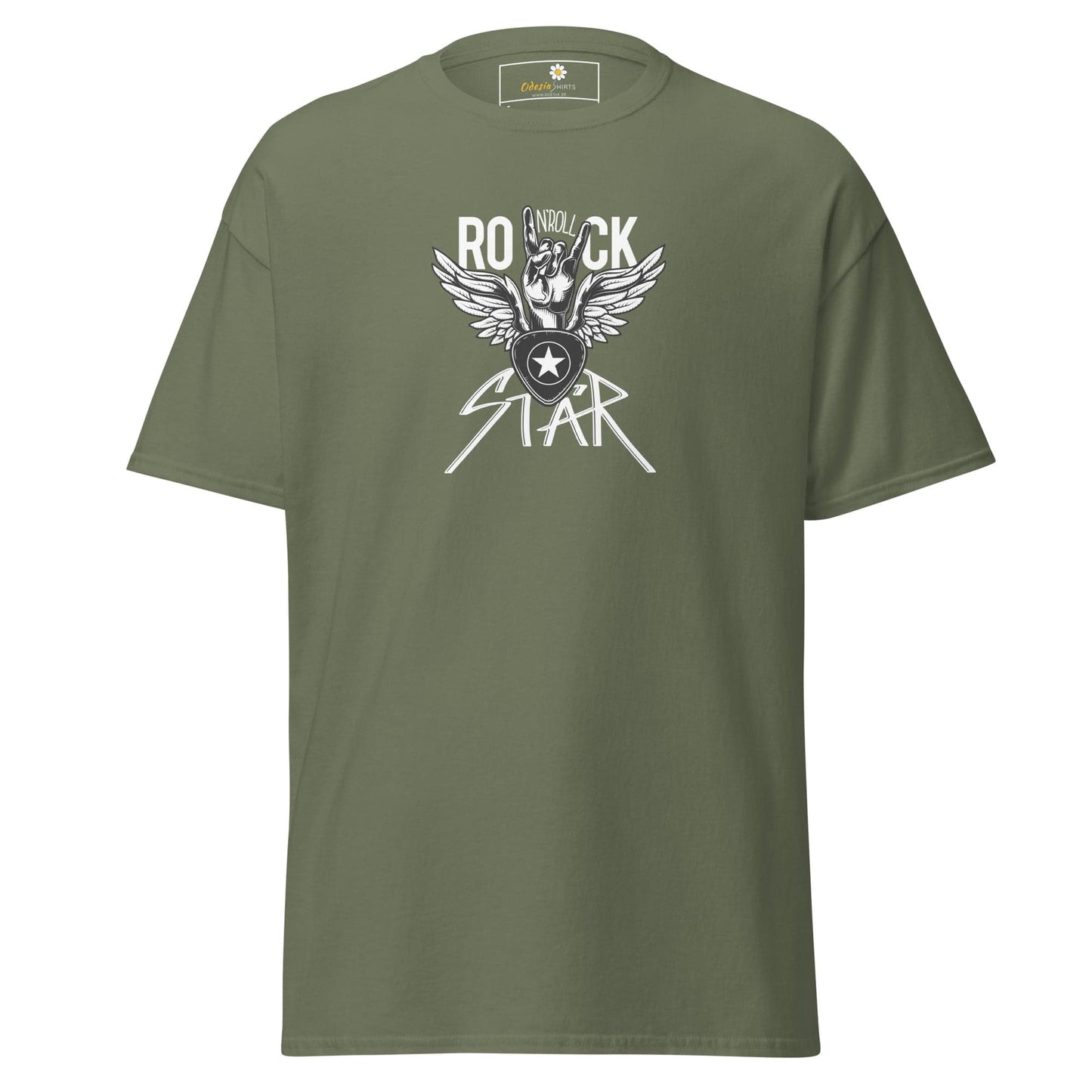 Art T-shirt Design Tee • Man / Woman • [s-xl] - Military Green / s
