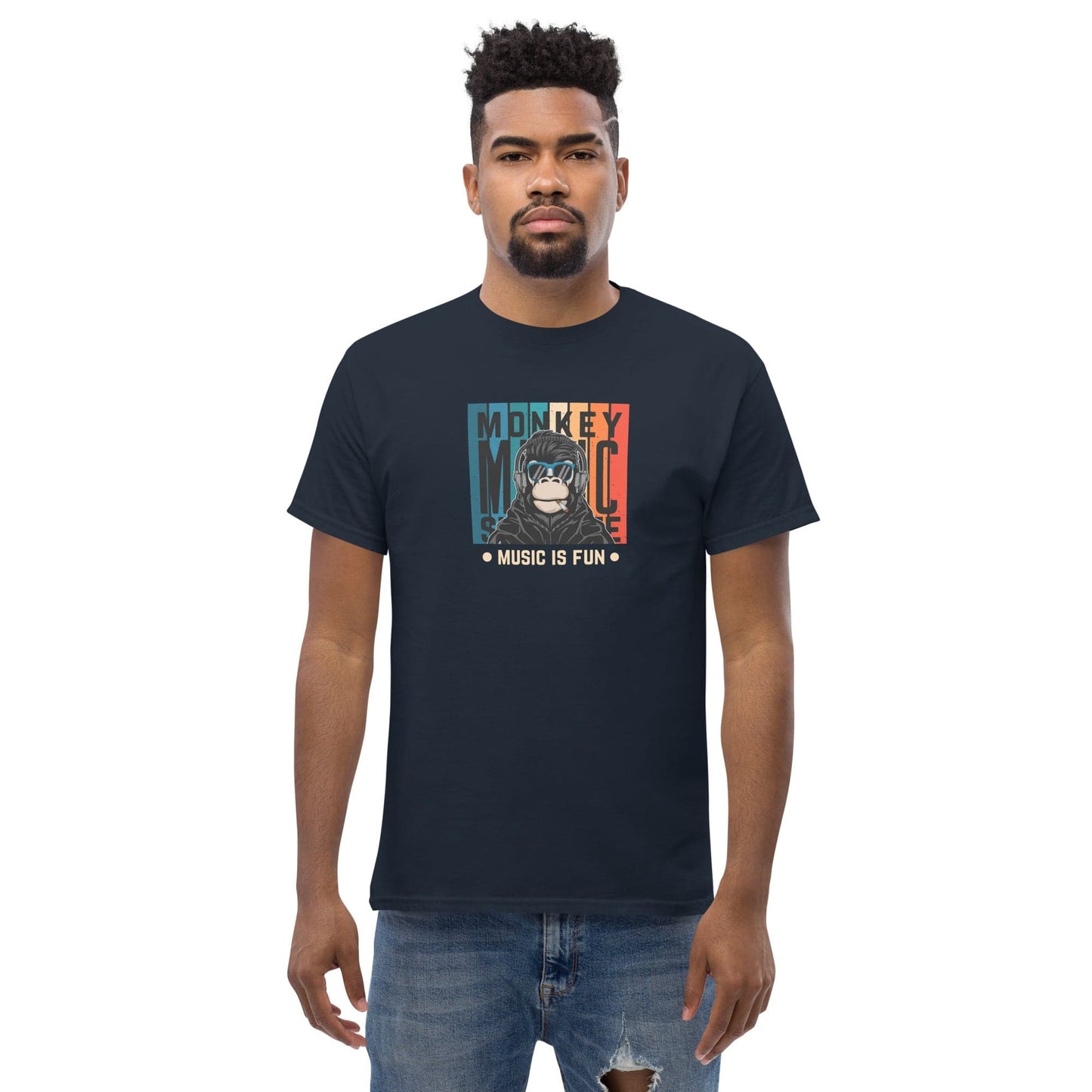 Art T-shirt Design Tee • Man / Woman • [s-xl] - Navy / s