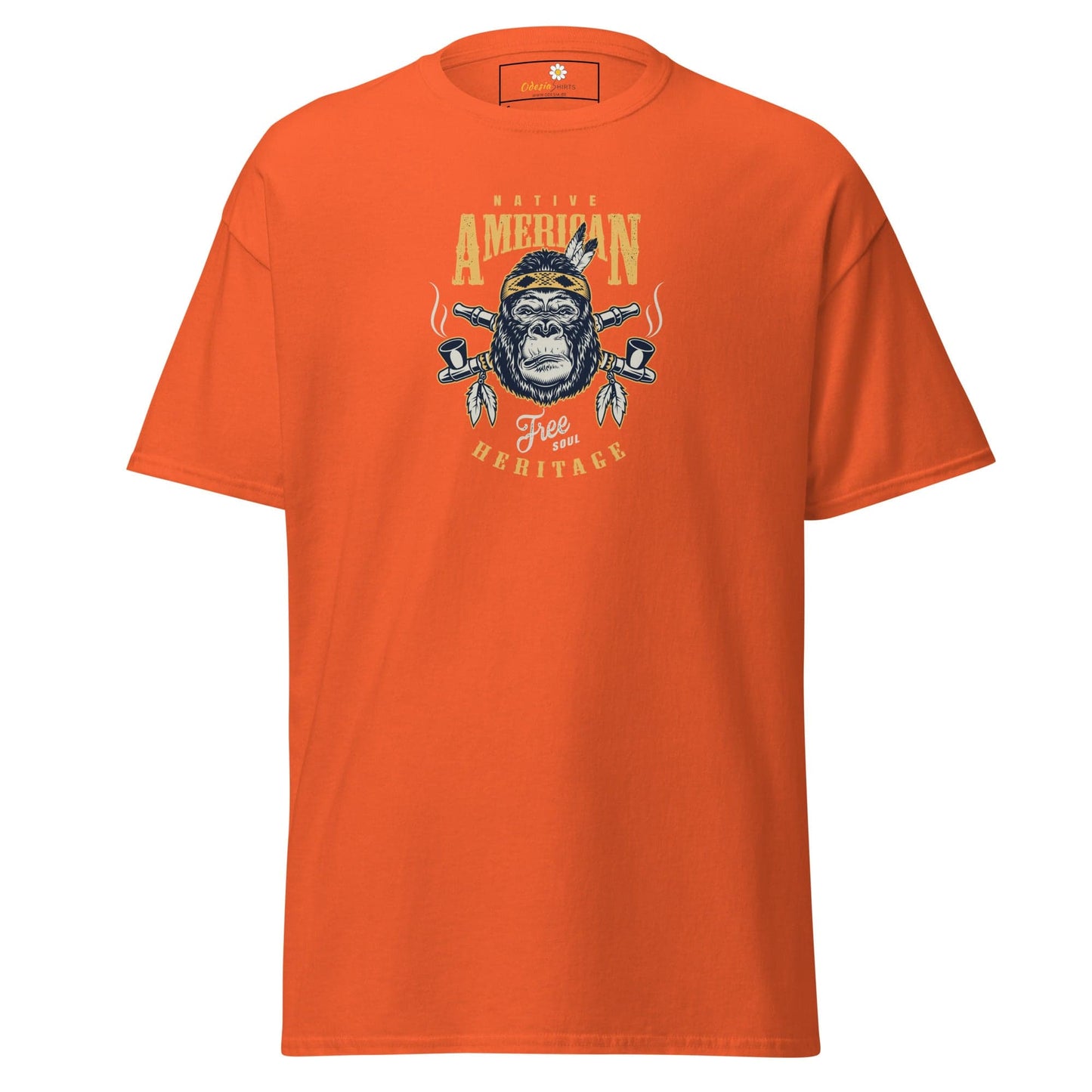 Art T-shirt Design Tee • Man / Woman • [s-xl] - Orange / s