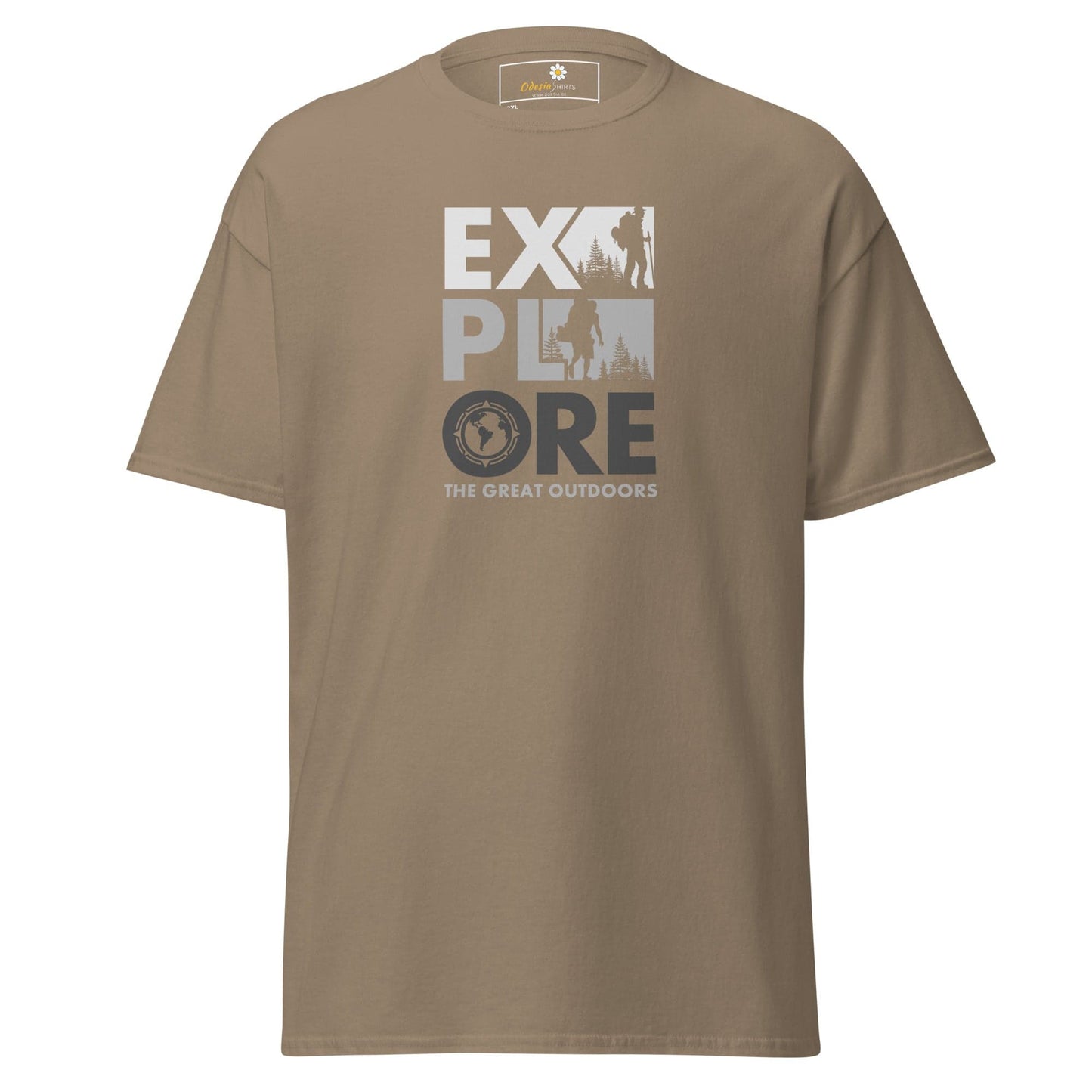 Art T-shirt Design Tee • Men / Women • [2xl-5xl] - Brown Savana / 2xl