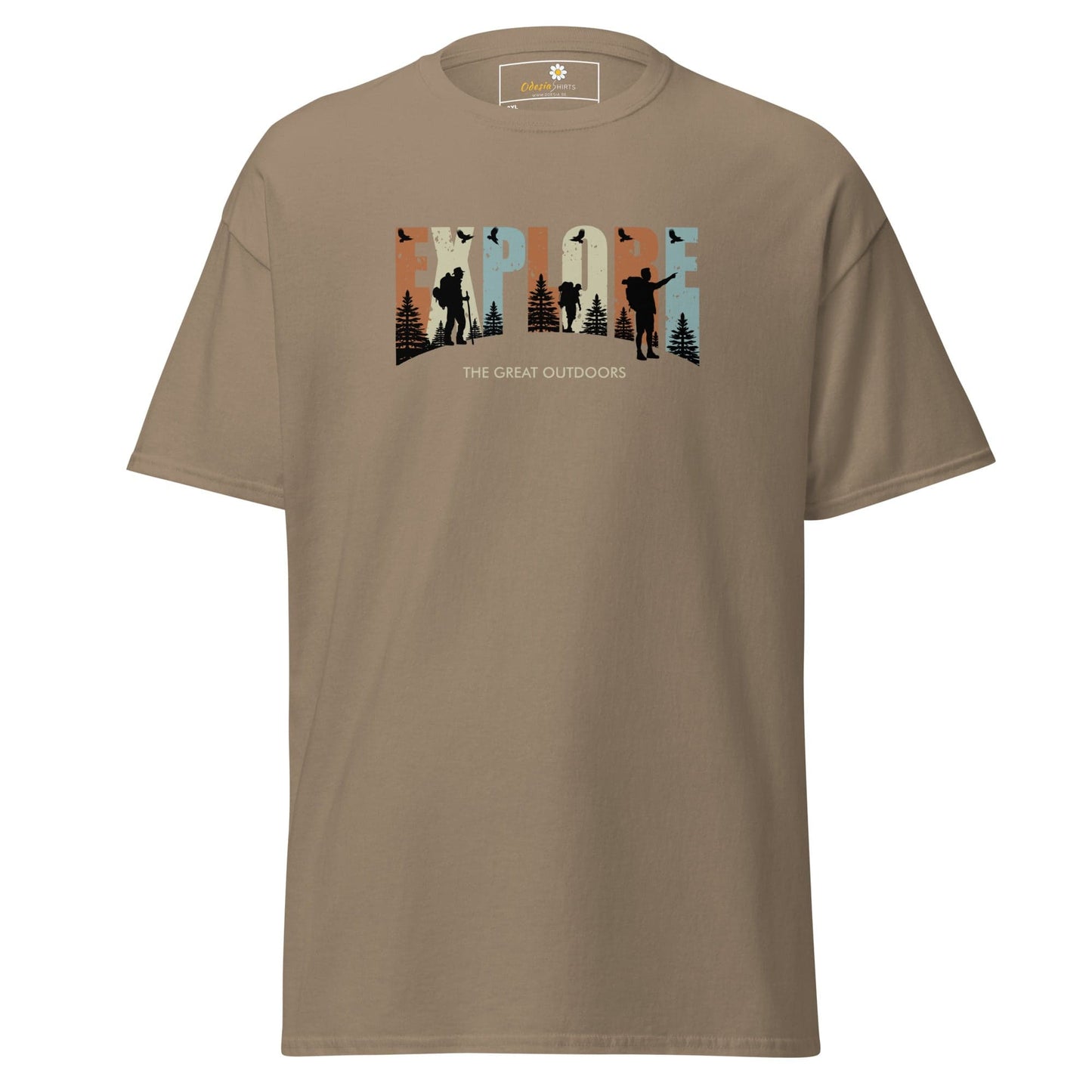 Art T-shirt Design Tee • Men / Women • [2xl-5xl] - Brown Savana / 2xl