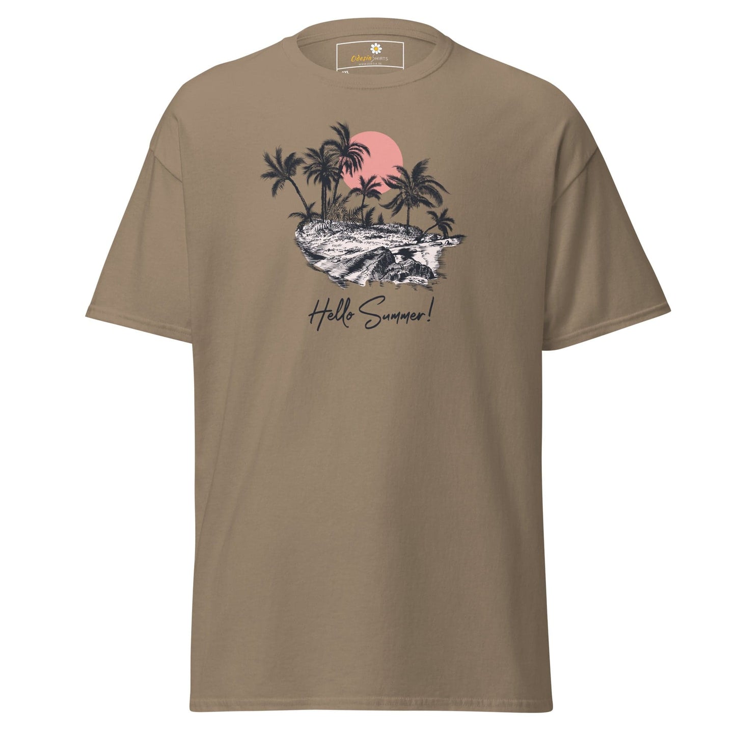 Art T-shirt Design Tee • Men / Women • [2xl-5xl] - Brown Savana / 2xl