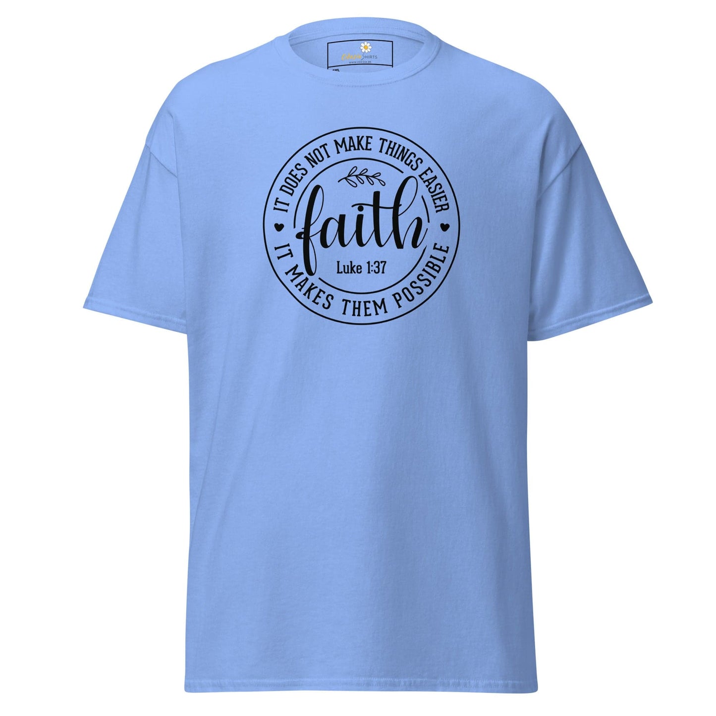 Art T-shirt Design Tee • Men / Women • [2xl-5xl] - Carolina Blue / 2xl
