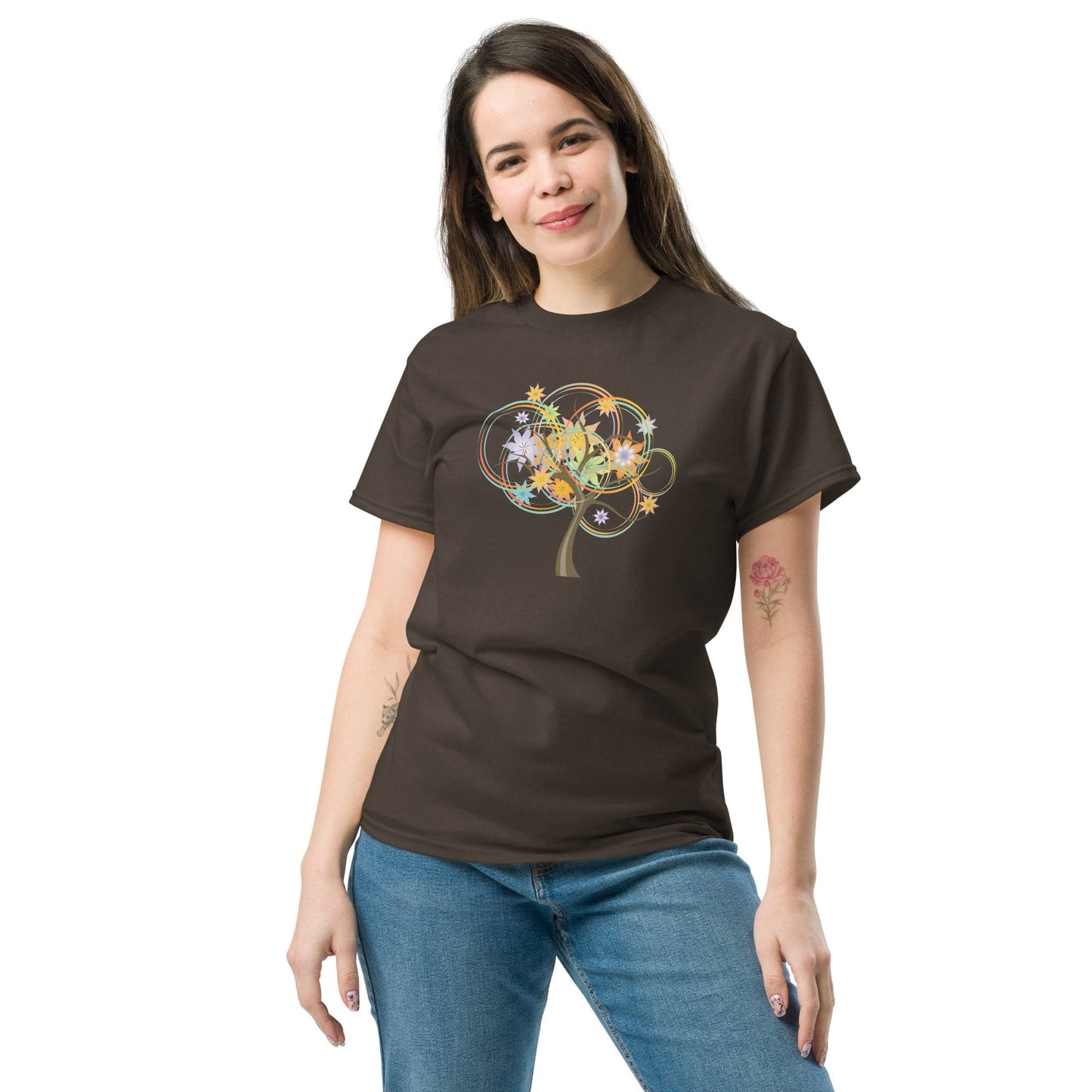 Art T-shirt Design Tee • Men / Women • [2xl-5xl] - Dark Chocolate / 2xl