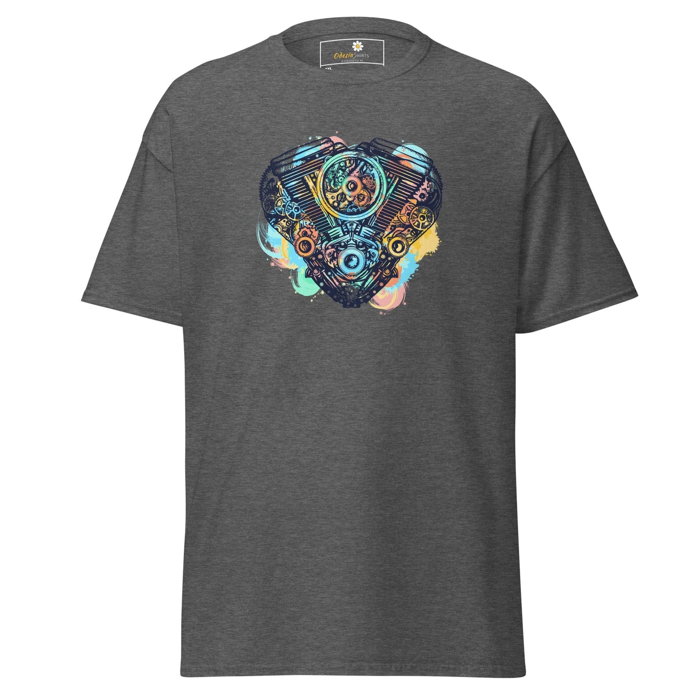 Art T-shirt Design Tee • Men / Women • [2xl-5xl] - Dark Heather / 2xl