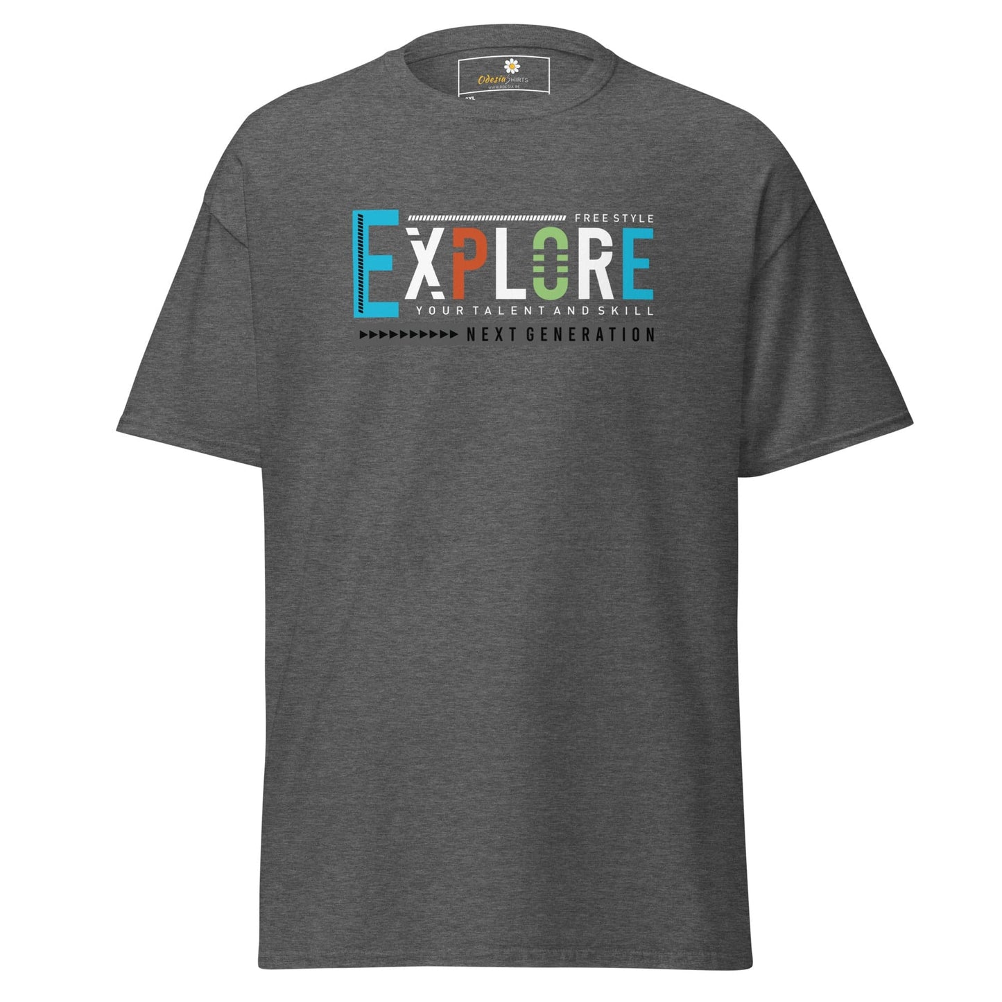 Art T-shirt Design Tee • Men / Women • [2xl-5xl] - Dark Heather / 2xl