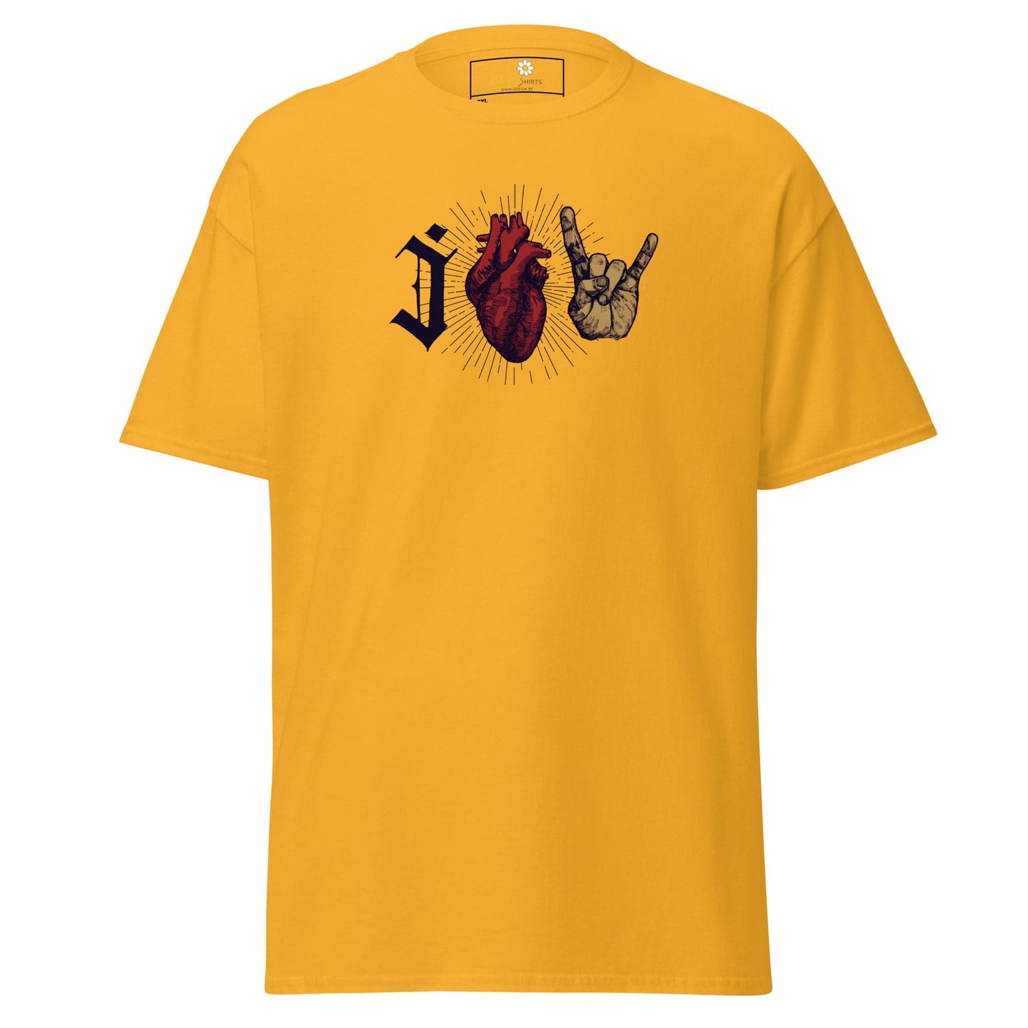 Art T-shirt Design Tee • Men / Women • [2xl-5xl] - Gold / 2xl