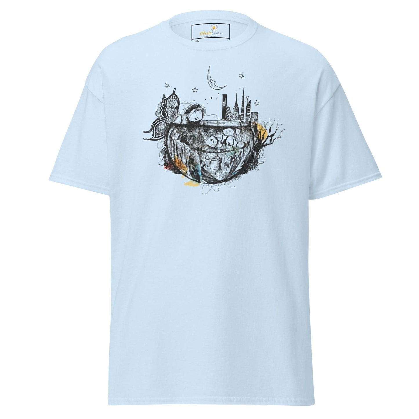 Art T-shirt Design Tee • Men / Women • [2xl-5xl] - Light Blue / 2xl