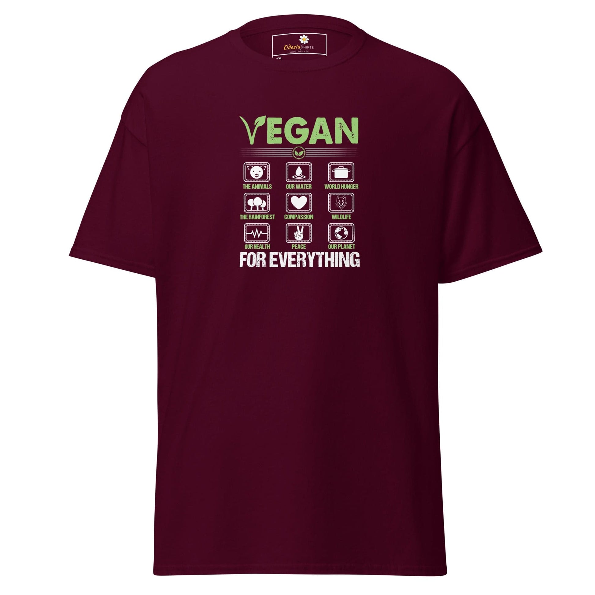 Art T-shirt Design Tee • Men / Women • [2xl-5xl] - Maroon / 2xl