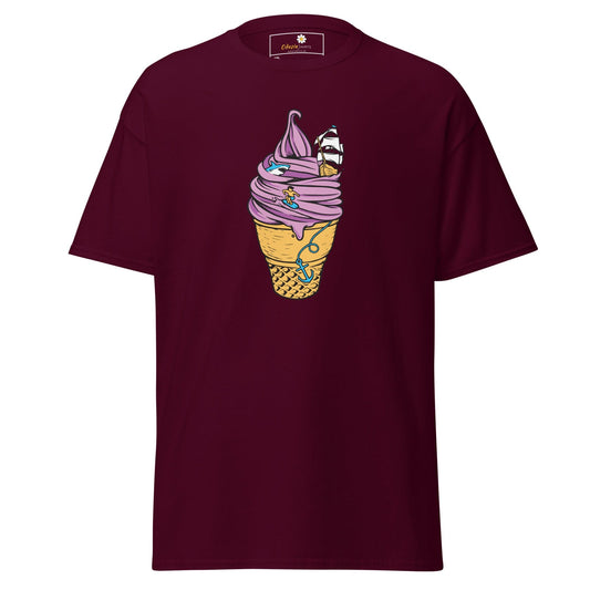 Art T-shirt Design Tee • Men / Women • [2xl-5xl] - Maroon / 2xl