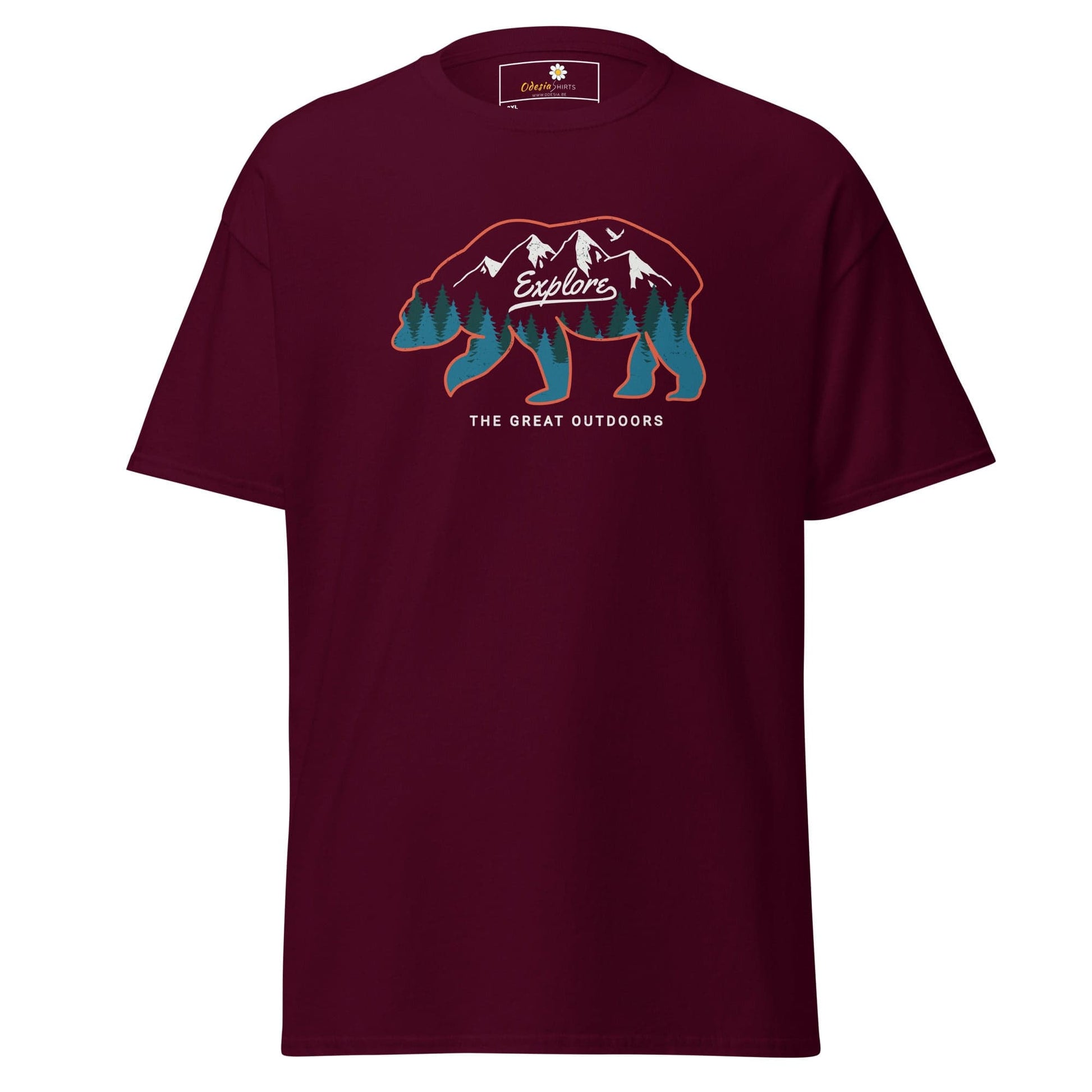 Art T-shirt Design Tee • Men / Women • [2xl-5xl] - Maroon / 2xl