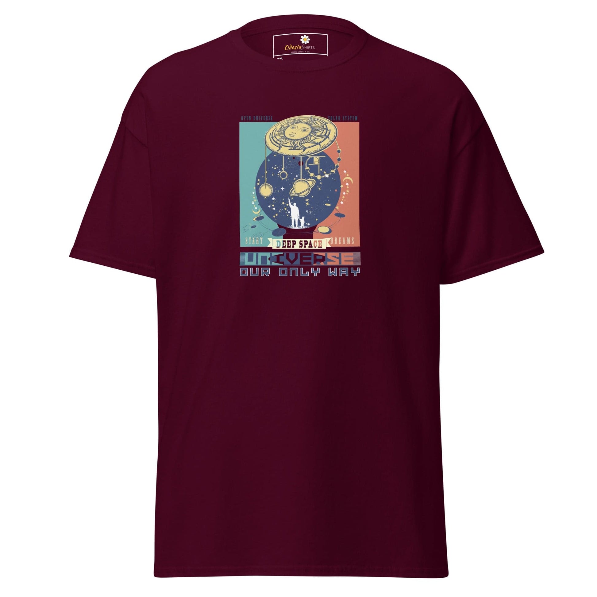 Art T-shirt Design Tee • Men / Women • [2xl-5xl] - Maroon / 2xl