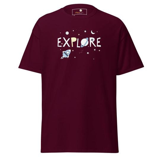 Art T-shirt Design Tee • Men / Women • [2xl-5xl] - Maroon / 2xl