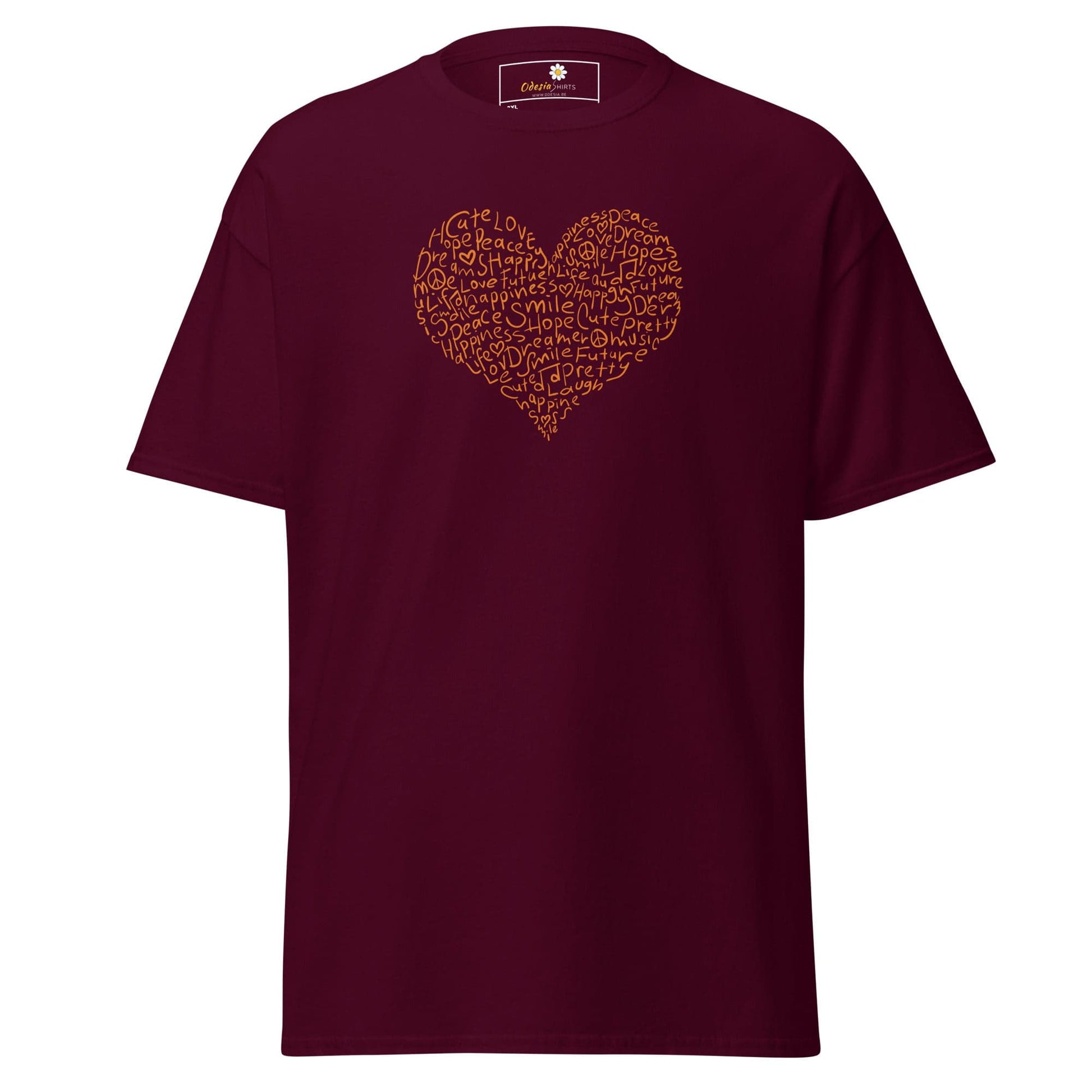 Art T-shirt Design Tee • Men / Women • [2xl-5xl] - Maroon / 2xl