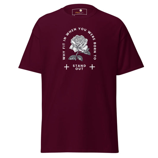 Art T-shirt Design Tee • Men / Women • [2xl-5xl] - Maroon / 2xl