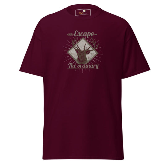 Art T-shirt Design Tee • Men / Women • [2xl-5xl] - Maroon / 2xl