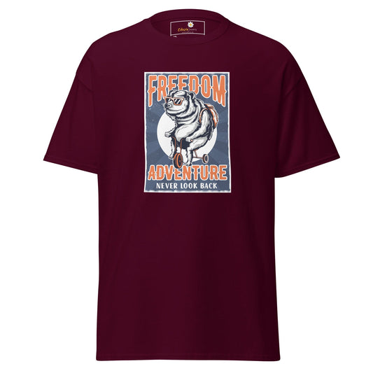 Art T-shirt Design Tee • Men / Women • [2xl-5xl] - Maroon / 2xl