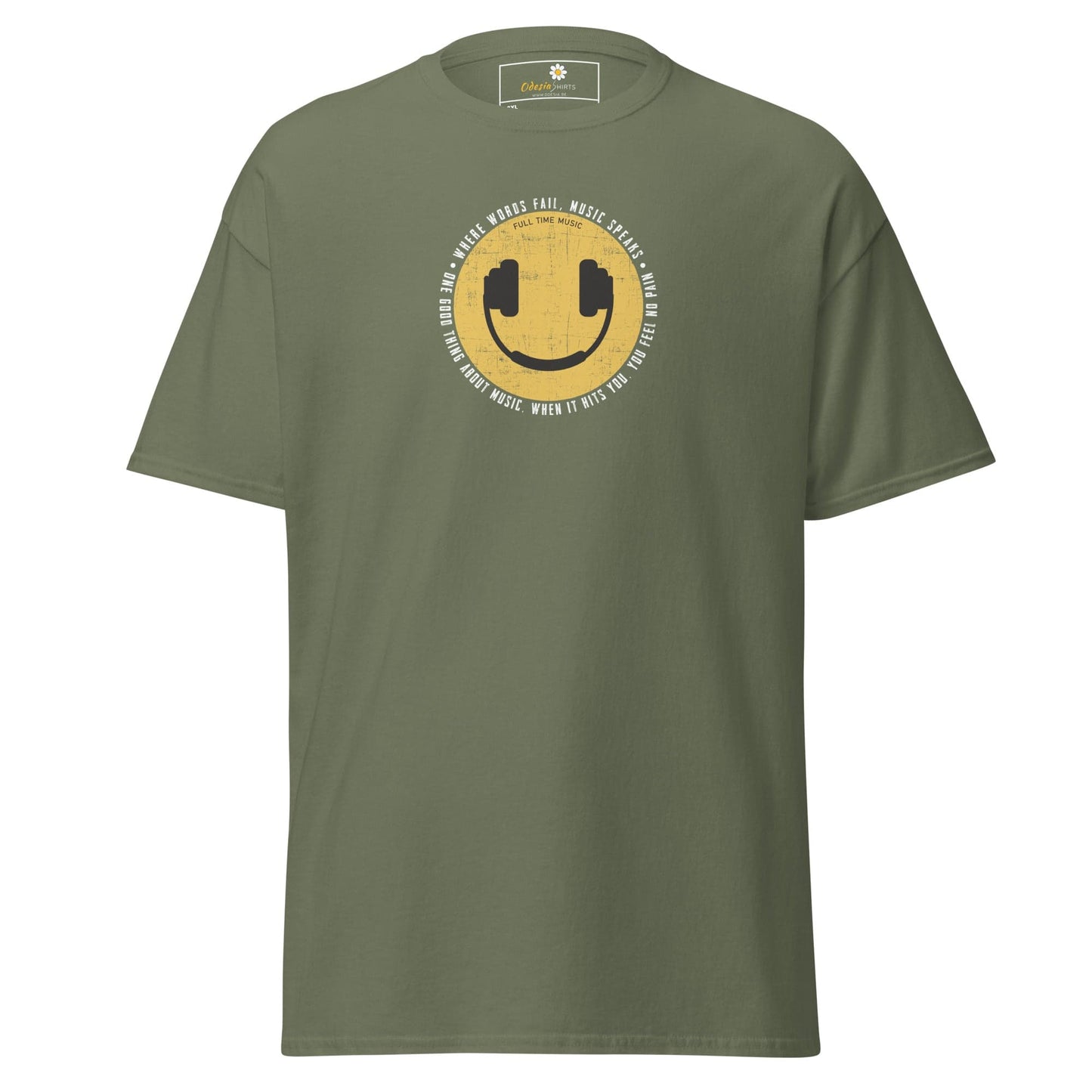 Art T-shirt Design Tee • Men / Women • [2xl-5xl] - Military Green / 2xl