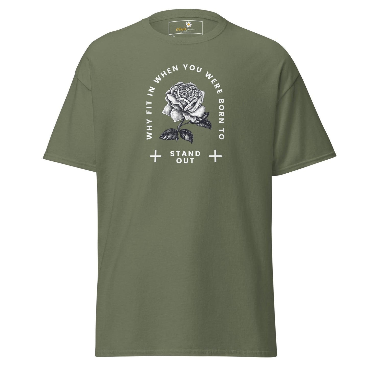 Art T-shirt Design Tee • Men / Women • [2xl-5xl] - Military Green / 2xl