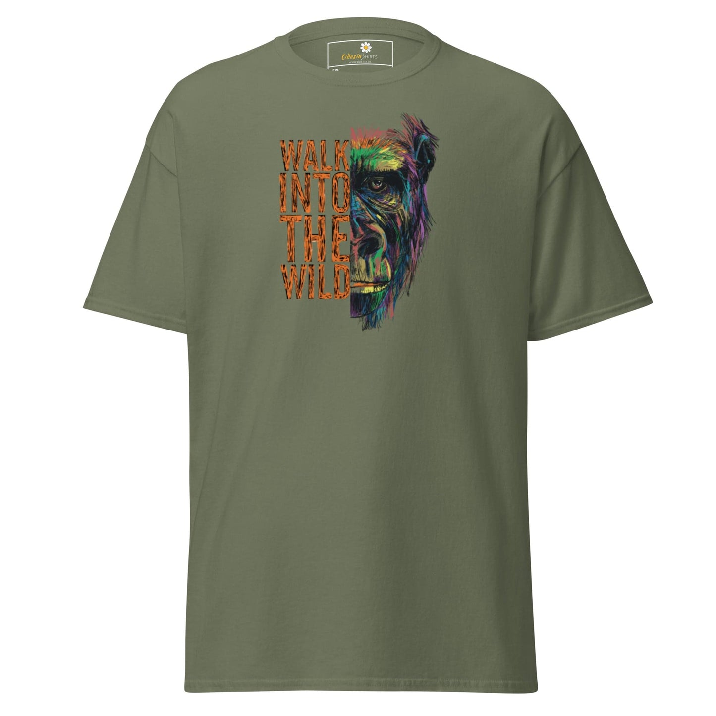 Art T-shirt Design Tee • Men / Women • [2xl-5xl] - Military Green / 2xl