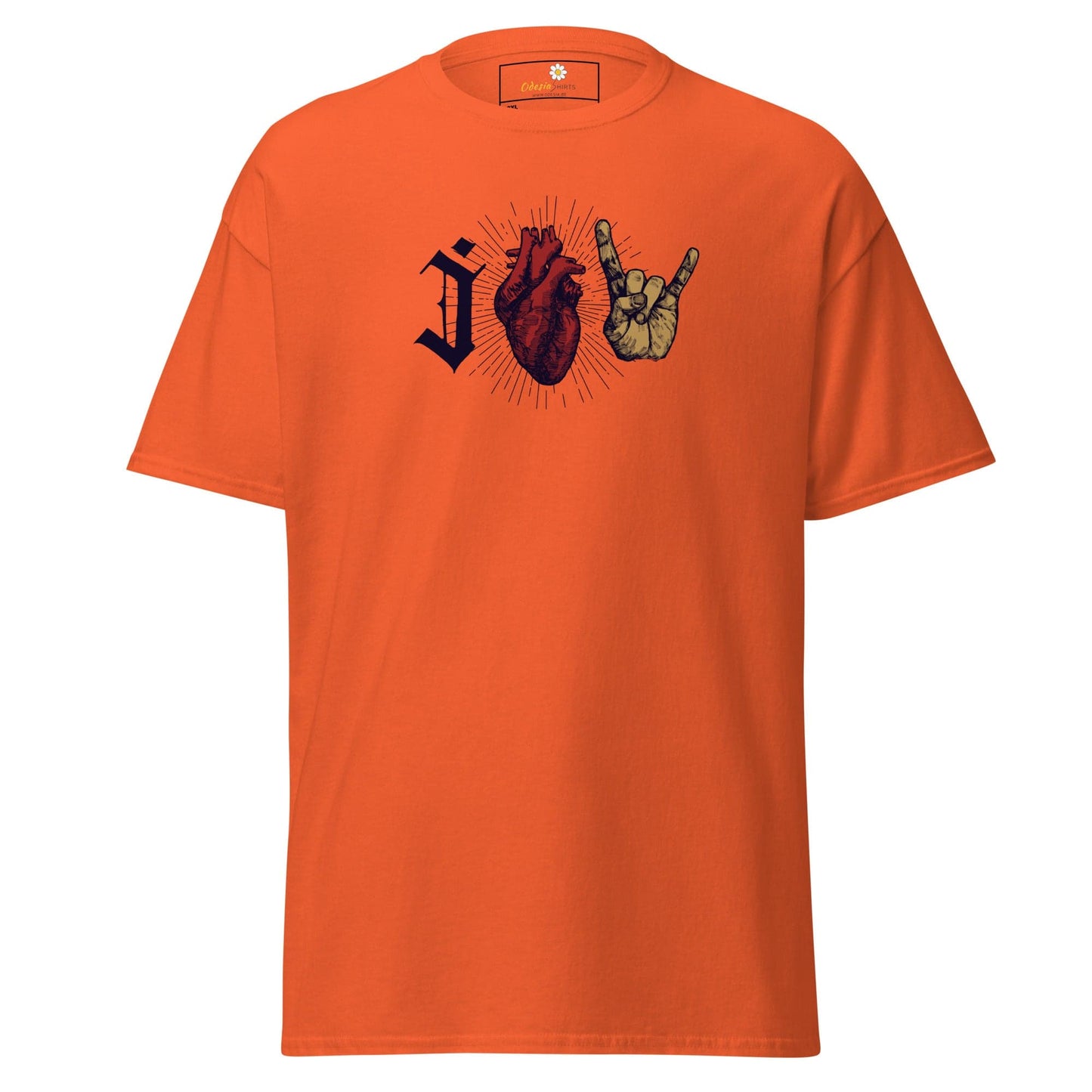 Art T-shirt Design Tee • Men / Women • [2xl-5xl] - Orange / 2xl