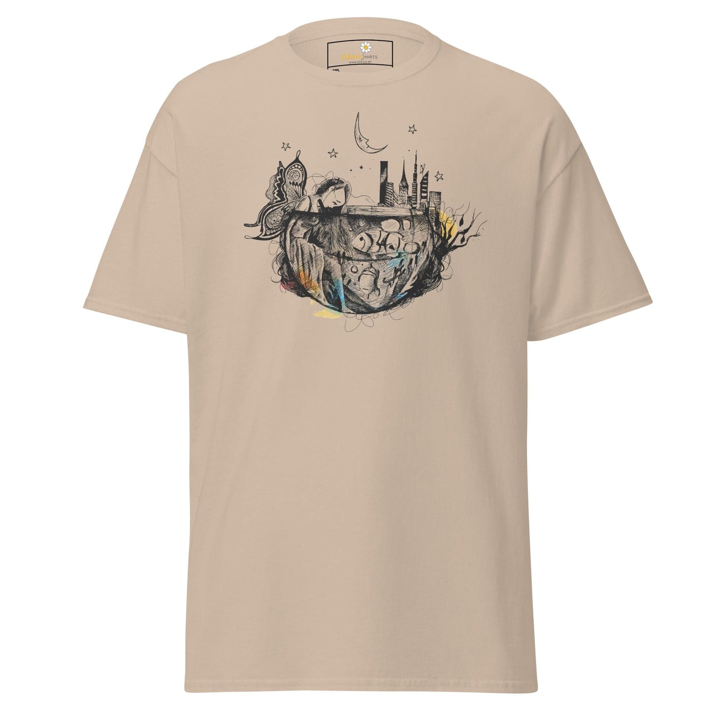 Art T-shirt Design Tee • Men / Women • [2xl-5xl] - Sand / 2xl