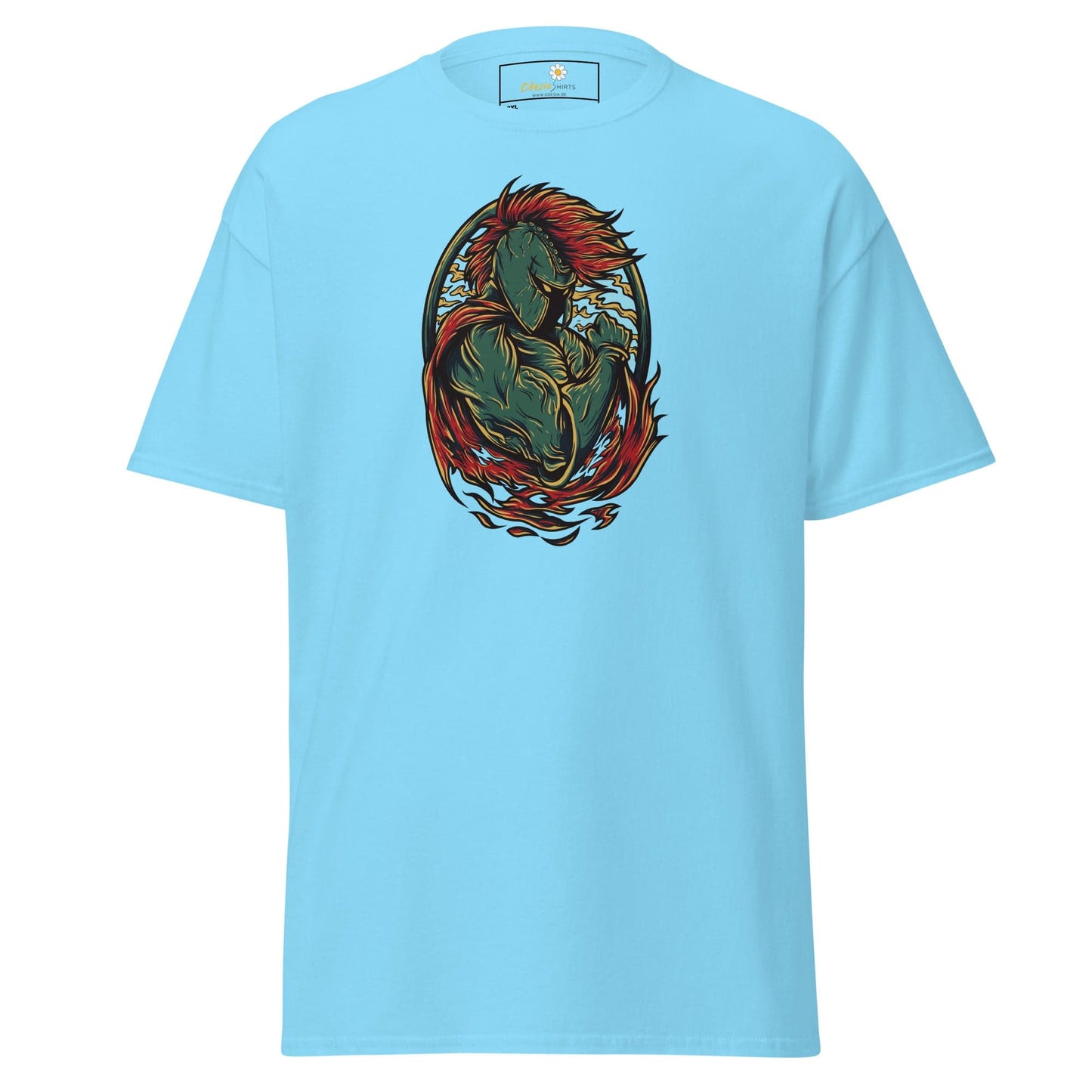 Art T-shirt Design Tee • Men / Women • [2xl-5xl] - Sky / 2xl