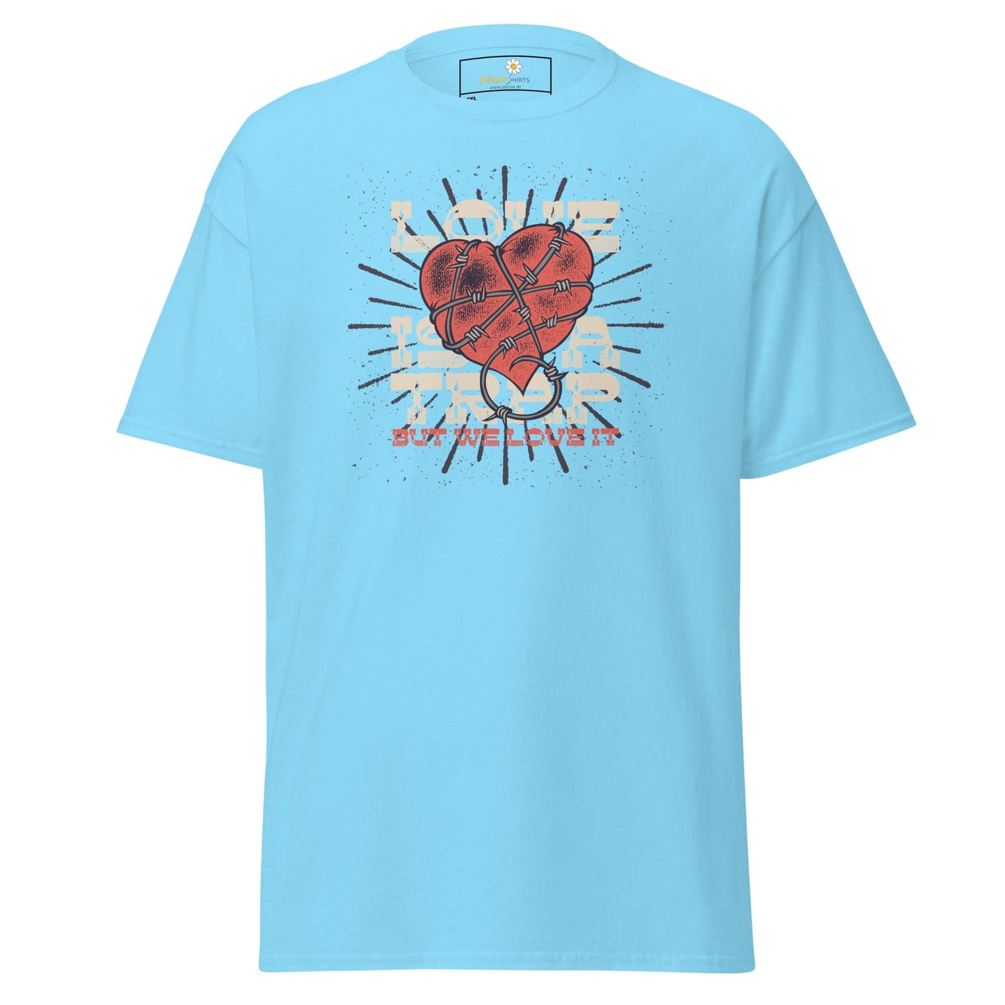 Art T-shirt Design Tee • Men / Women • [2xl-5xl] - Sky / 2xl