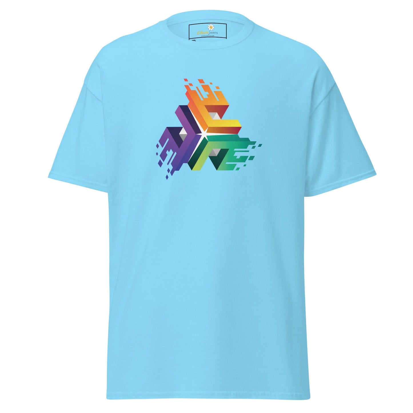 Art T-shirt Design Tee • Men / Women • [2xl-5xl] - Sky / 2xl