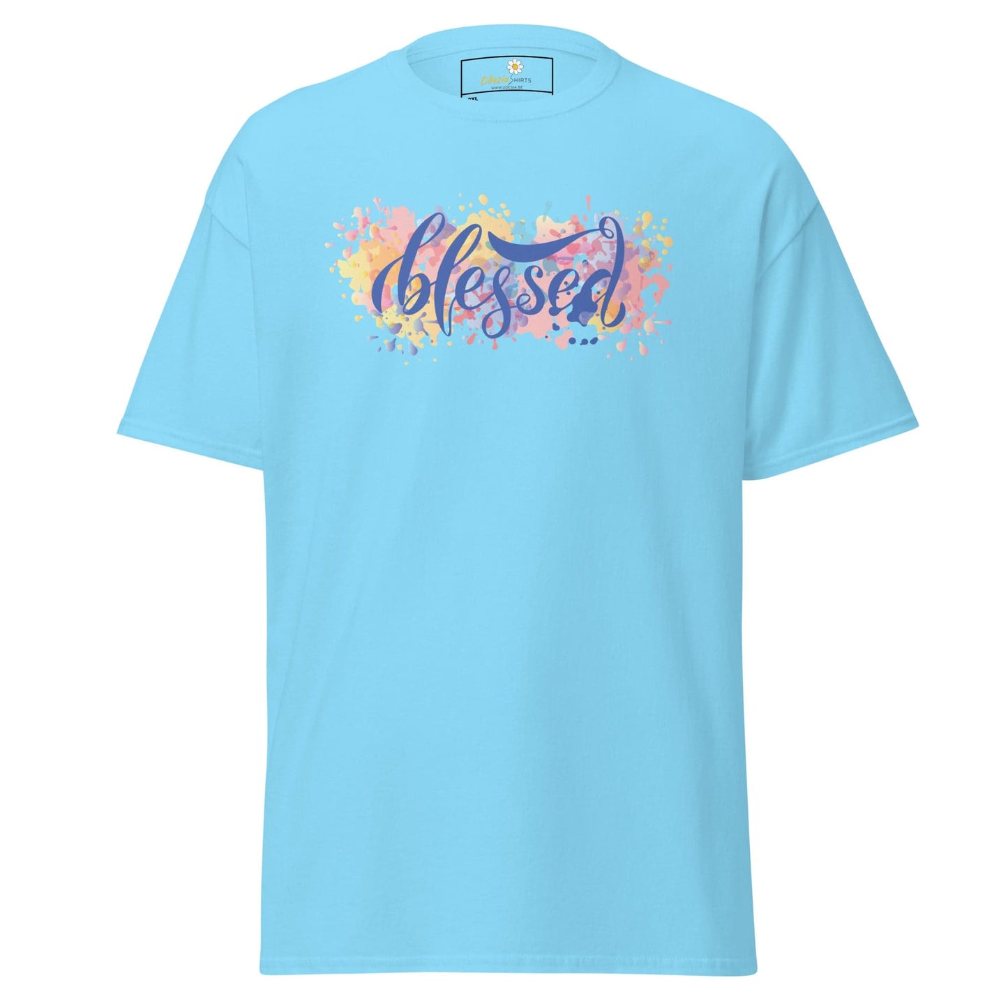 Art T-shirt Design Tee • Men / Women • [2xl-5xl] - Sky / 2xl