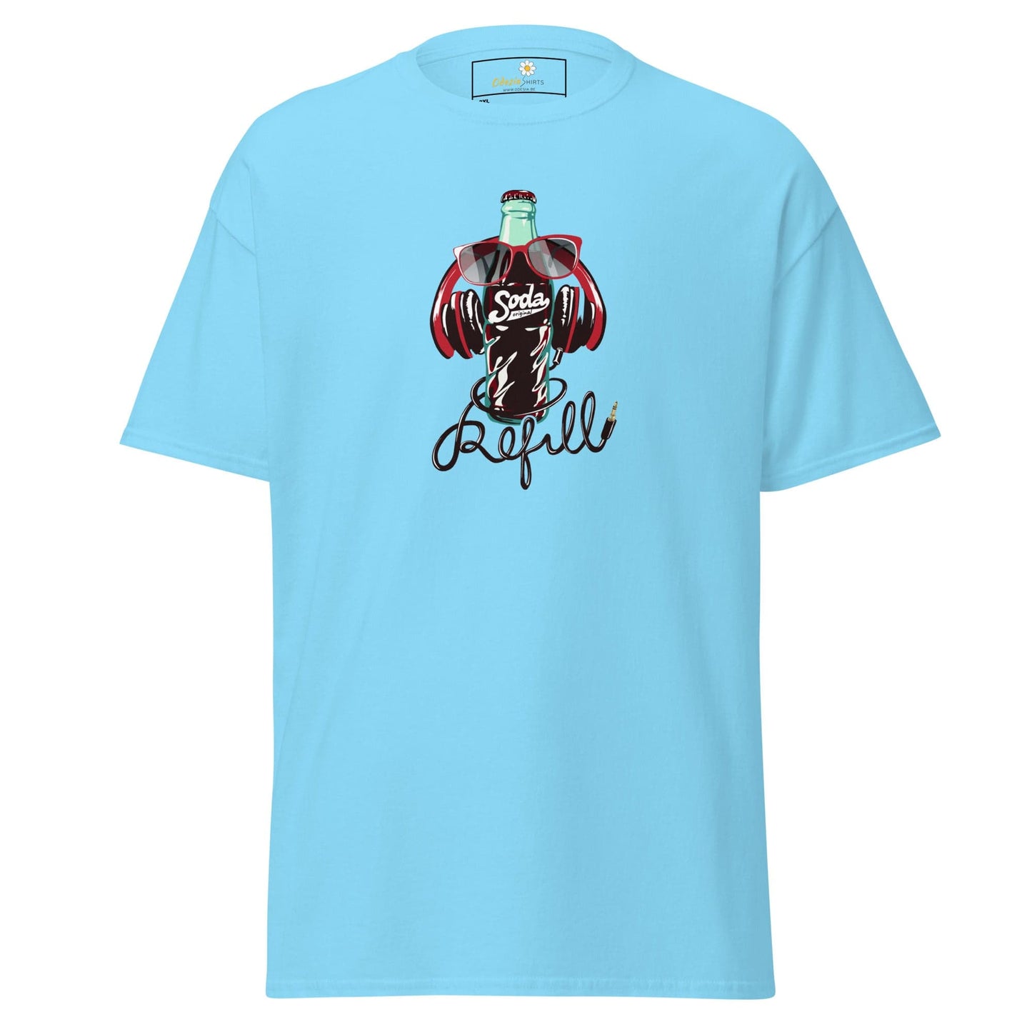 Art T-shirt Design Tee • Men / Women • [2xl-5xl] - Sky / 2xl