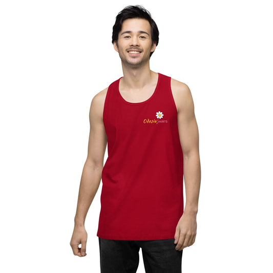 Odesia’s Men’s premium tank top - Red / S