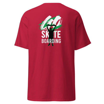 Unisex classic t-shirt - SPORT SKATEBOARDING - REGULAR