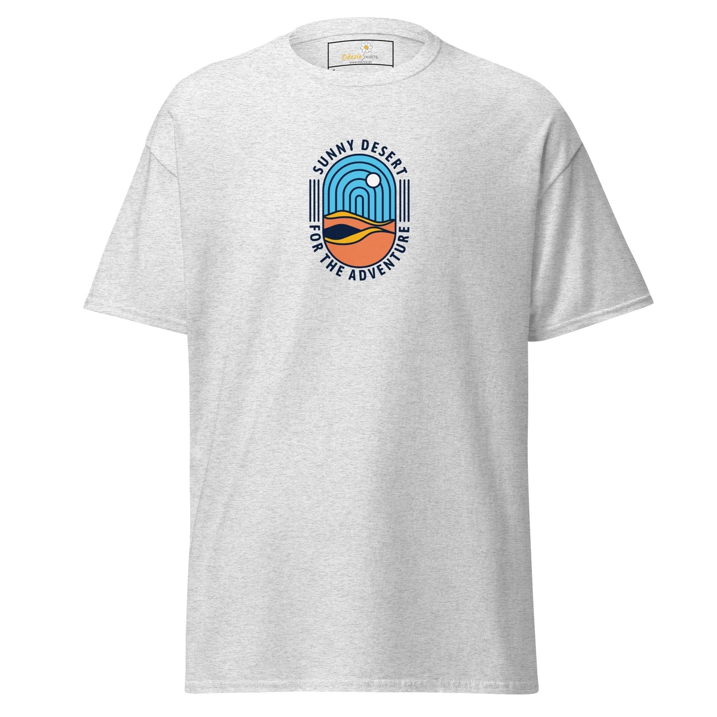Unisex classic tee - SUMMER SUNNY DESERT - REGULAR - Ash / S