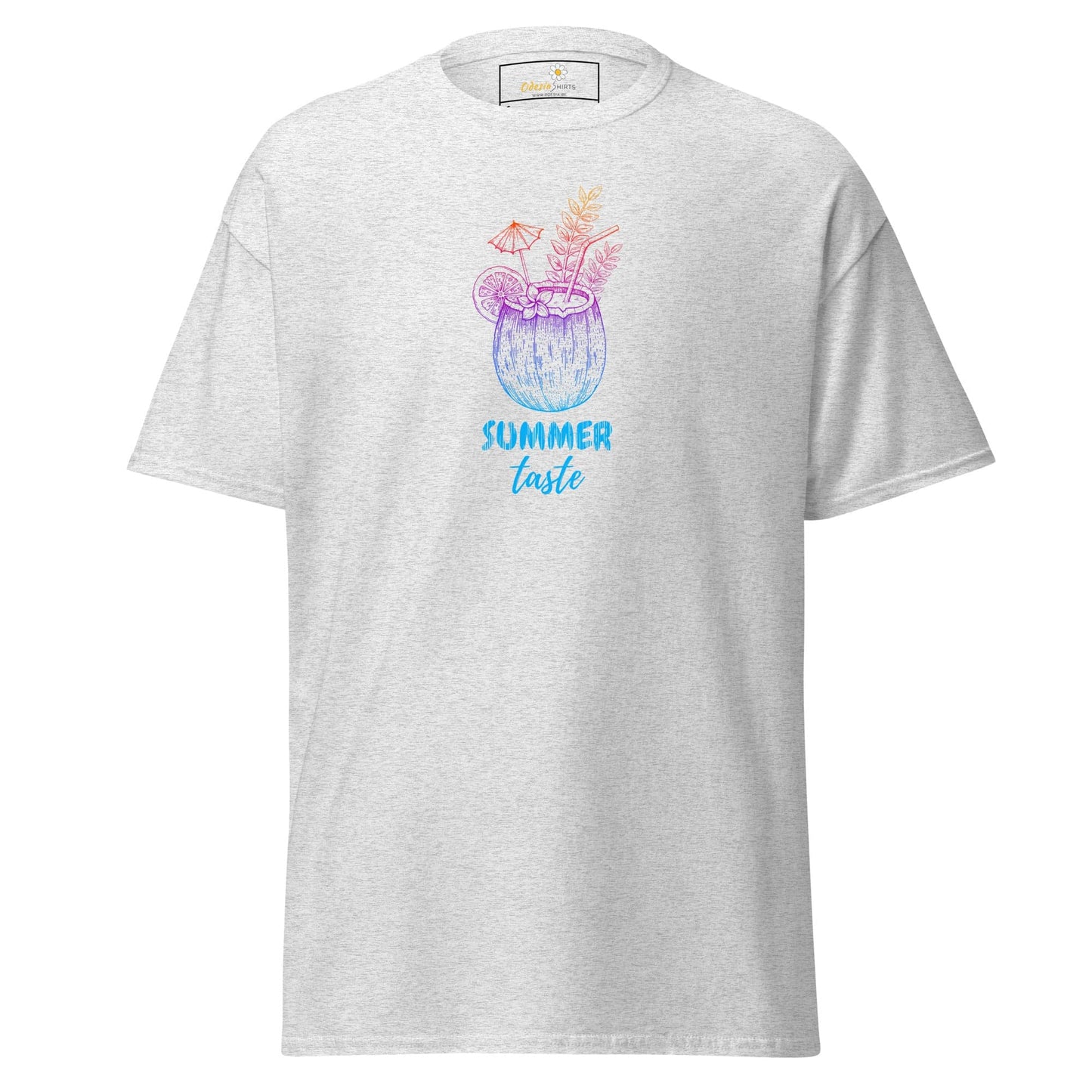 Unisex classic t-shirt - SUMMER MISC TASTE - REGULAR - Ash / S