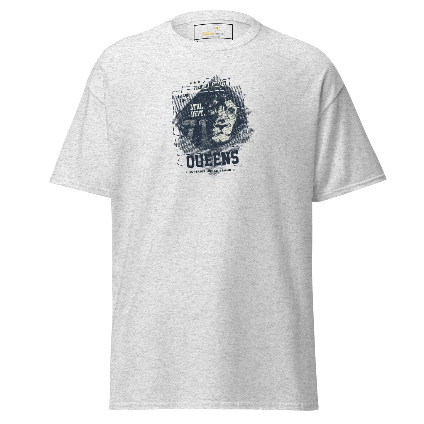 Unisex classic tee - URBAN WILD LIFE 71 QUEENS - REGULAR - Ash / S