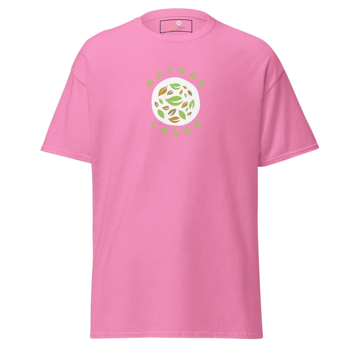 Unisex classic tee - NATURE LOVER - REGULAR - Azalea / S