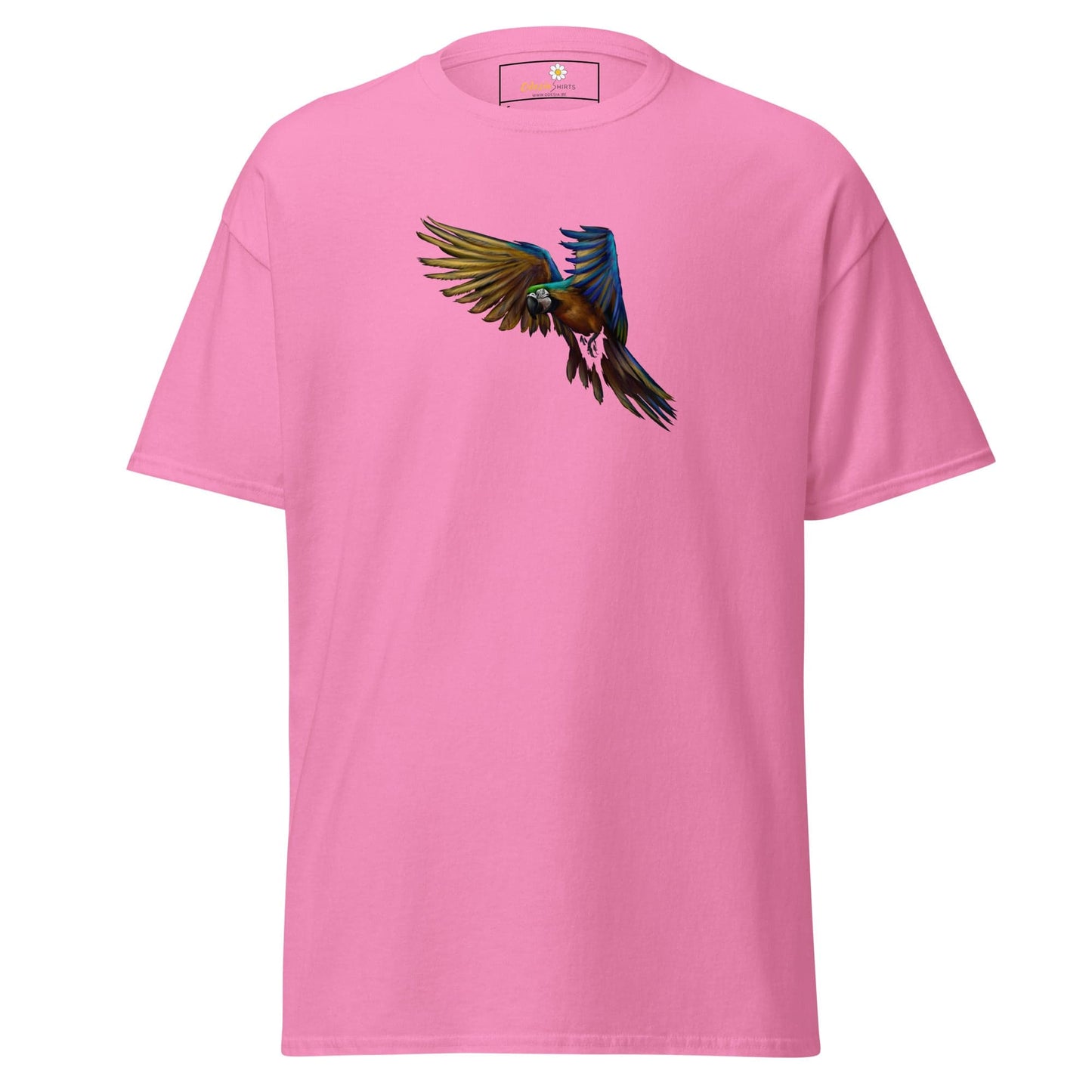 Unisex classic tee - WILD LIFE PARROT - REGULAR - Azalea / S