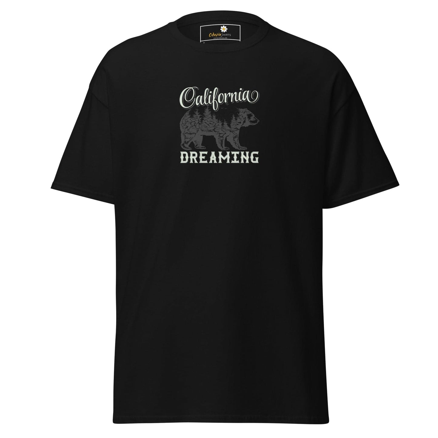Unisex classic tee - WILD LIFE CALIFORNIA DREAMING - REGULAR - Black / S