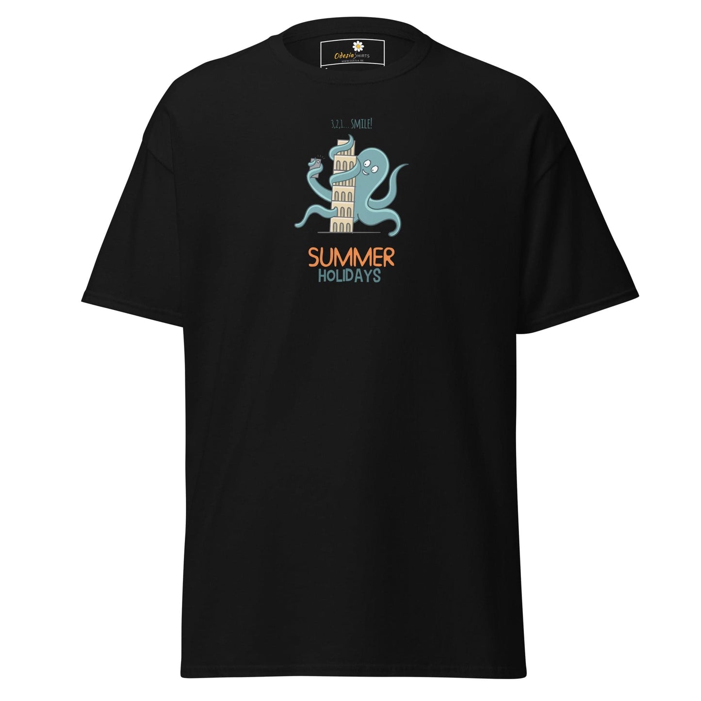 Unisex classic tee - SUMMER FUN HOLIDAYS - Black / S
