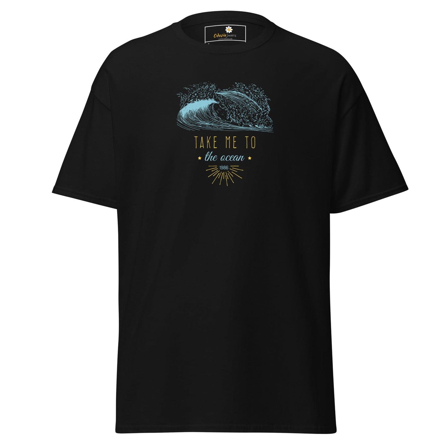 Unisex classic t-shirt - SEALIFE TAKE ME TO THE OCEAN - REGULAR - Black / S