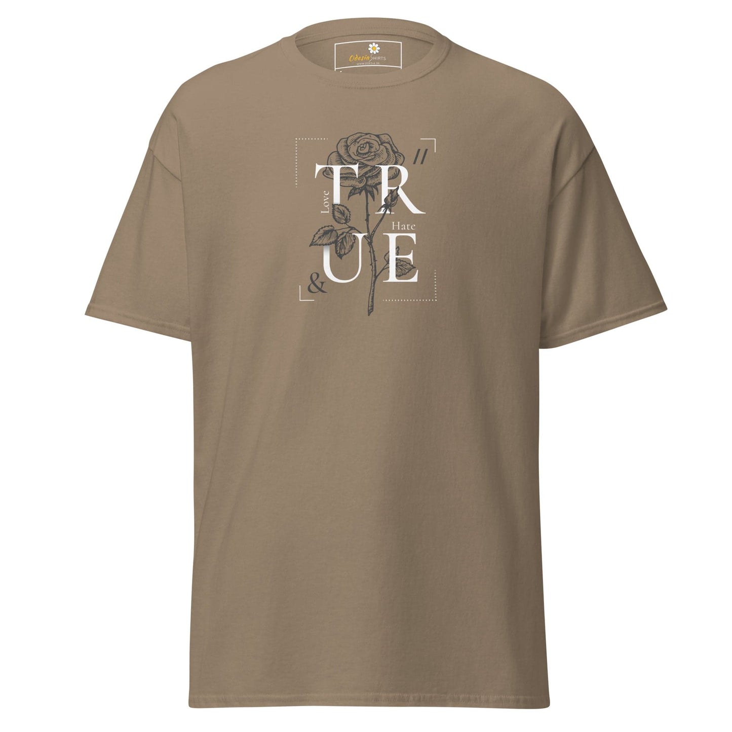 Unisex classic t-shirt - MISC TRUE ROSE - REGULAR - Brown Savana / S
